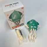 Caracatita Dansatoare, Flippy, +3 Ani, 3 Moduri, din ABS, Incarcare USB, cu Undita Inclusa, 12.6 x 7.6 x 20.7 cm, Verde - vivimall.ro