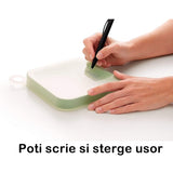 Caserola pentru sandwich Vivimall, din silicon si polipropilena, portabil, usor de curatat, capac anti-scurgere, reutilizabil, 15.5 x 15.5 x 2.5 cm, verde - vivimall.ro