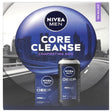 Casetă cadou Nivea Men cu aftershave 100 ml și gel de duș Cleanse Comforting 250 ml, vedere frontală