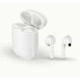 Casti Wireless Bluetooth MKJ-I9 Earbuds Flippy, Alb - vivimall.ro