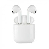 Casti Wireless Bluetooth MKJ-I9 Earbuds Flippy, Alb - vivimall.ro