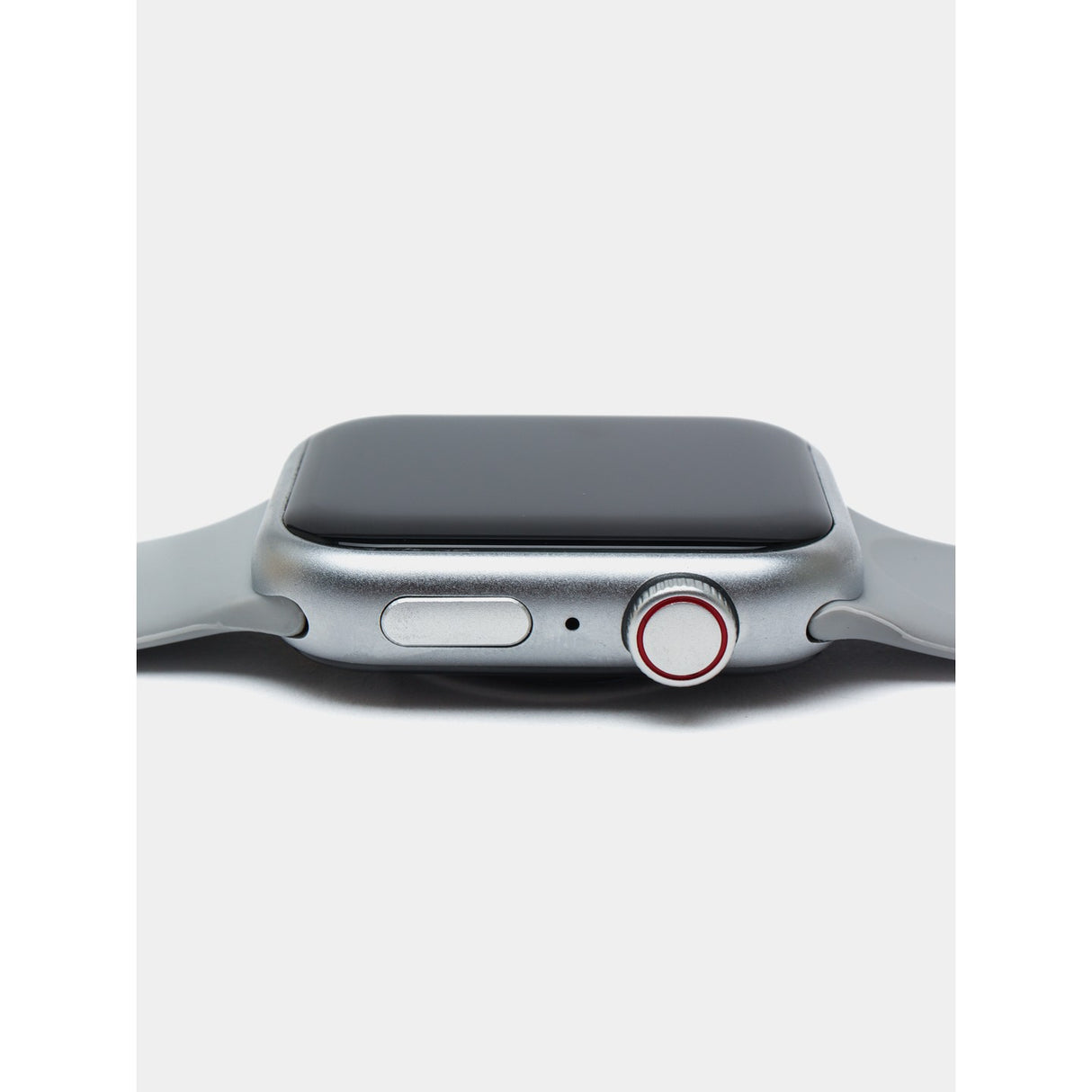 Ceas Smartwatch, Flippy, Editia 9, Apeluri Bluetooth, Incarcare Wireless, Afisaj 2.01 inch, Rezolutie 240 x 296, NFC, Puls, Gri - vivimall.ro