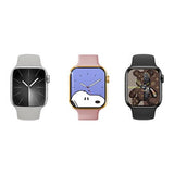 Ceas Smartwatch, Flippy, Editia 9, Apeluri Bluetooth, Incarcare Wireless, Afisaj 2.01 inch, Rezolutie 240 x 296, NFC, Puls, Gri - vivimall.ro