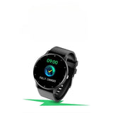 Ceas smartwatch si bratara fitness Flippy ZL02D, oxigen, ritm cardiac, pedometru, notificari, IP67, Compatibil cu Android/iOS, vibratii, multi sport, Negru - vivimall.ro
