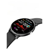 Ceas smartwatch si bratara fitness Flippy ZL02D, oxigen, ritm cardiac, pedometru, notificari, IP67, Compatibil cu Android/iOS, vibratii, multi sport, Negru - vivimall.ro
