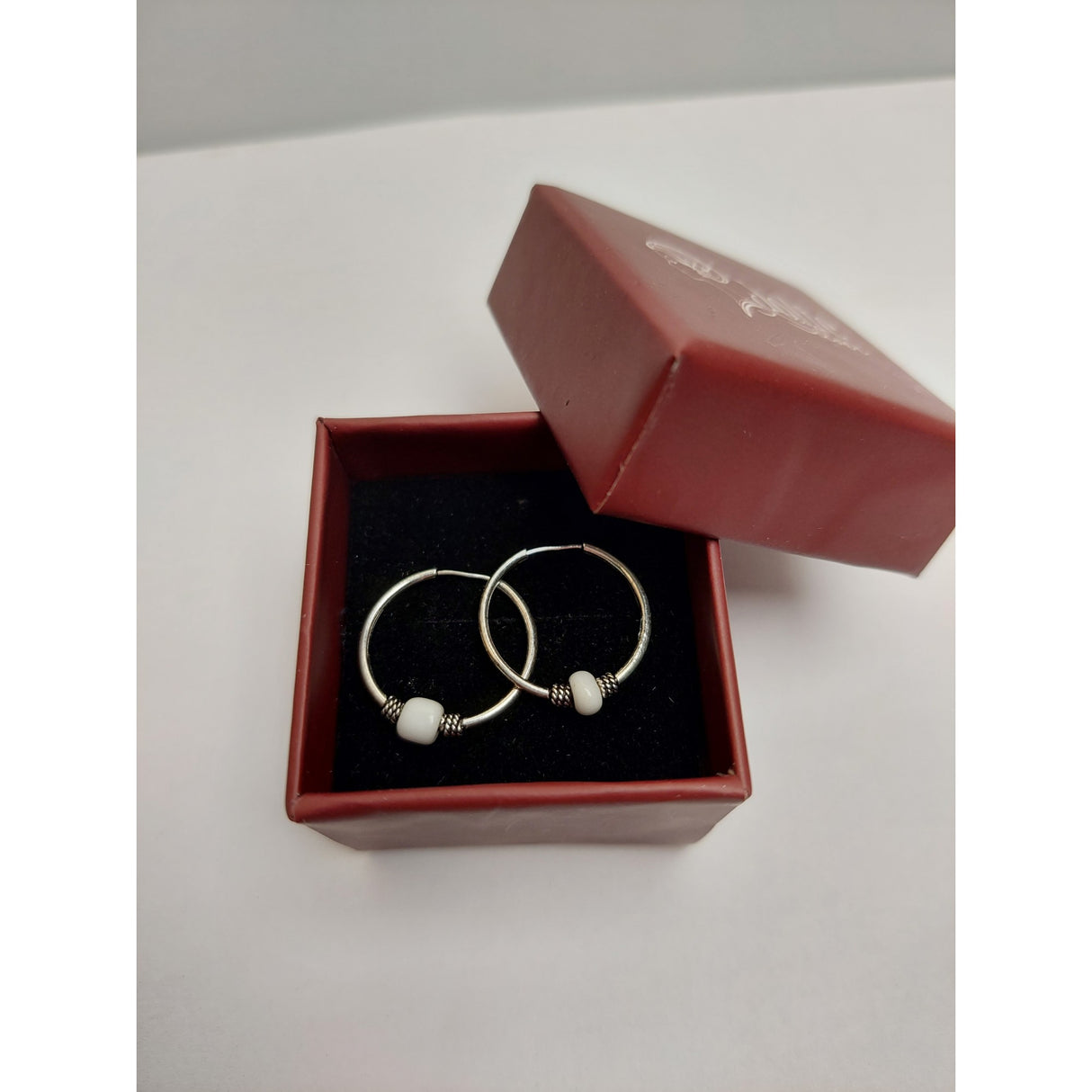925 ezüst kreol fülbevaló 15 mm A kővel, Jolie ezüst, 0.9G