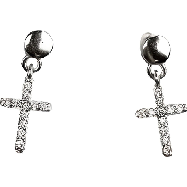 Cercei Argint 925 Cruce cu Pietre - vivimall.ro