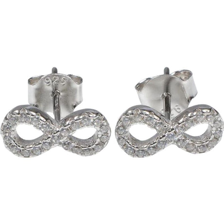 925 ezüst fülbevaló Infinity Small kövekkel