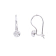 Cercei Argint 925 Tortita cu Zirconiu - vivimall.ro