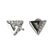 Cercei Argint 925 Triunghi cu Zirconii - vivimall.ro