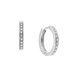 Cercei din Argint 925, Cerc cu Zirconii, Jolie Silver - vivimall.ro