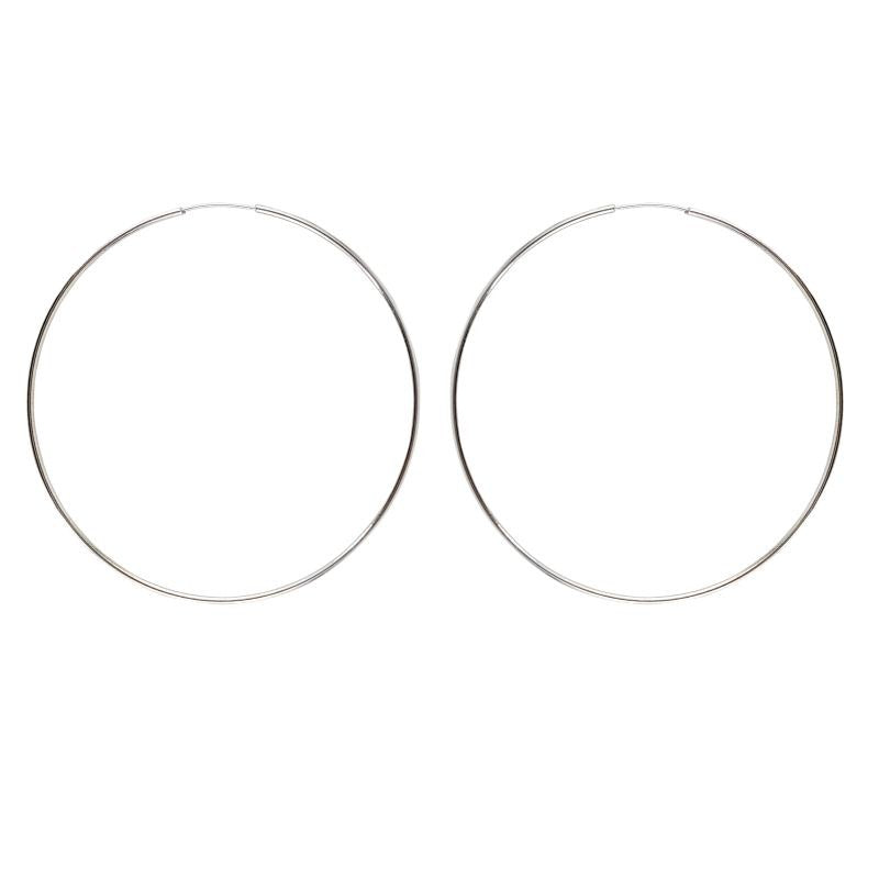 Cercei Din Argint 925 Creole 40 Mm