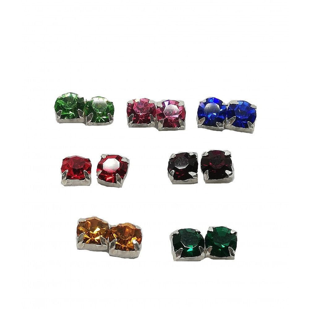 Cercei din Argint 925 cu Zirconiu Colorat - vivimall.ro