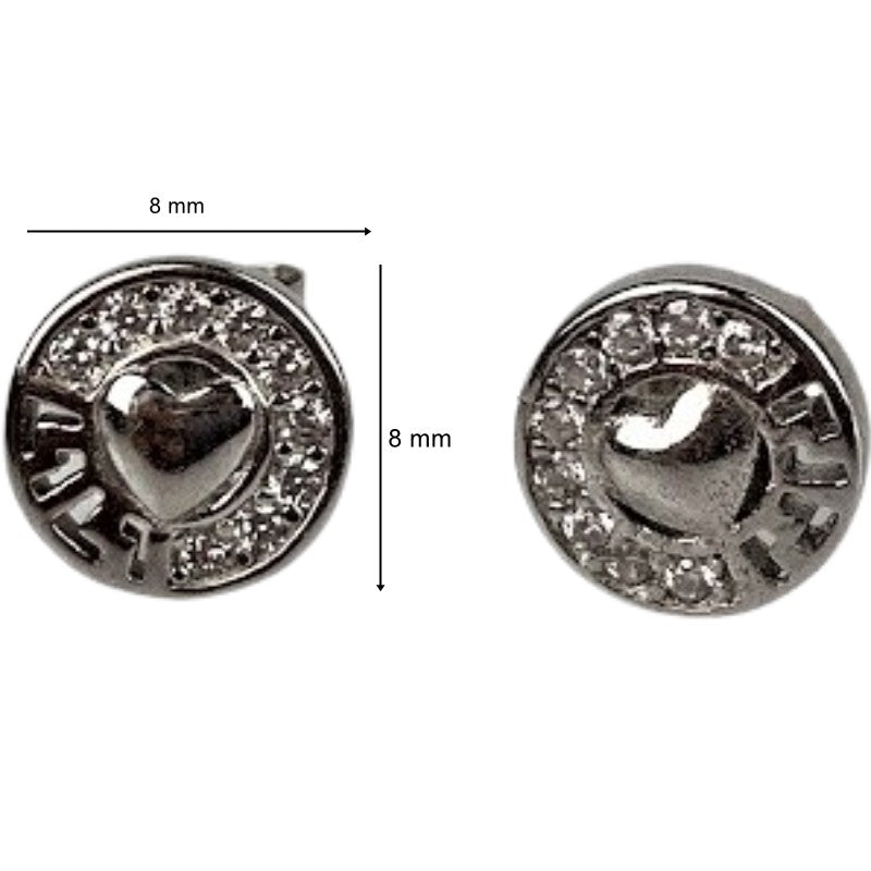 925 ezüst fülbevaló Jolie ezüst, 1,6 G