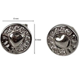 925 ezüst fülbevaló Jolie ezüst, 1,6 G