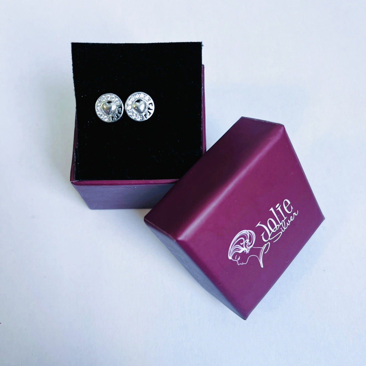 925 ezüst fülbevaló Jolie ezüst, 1,6 G