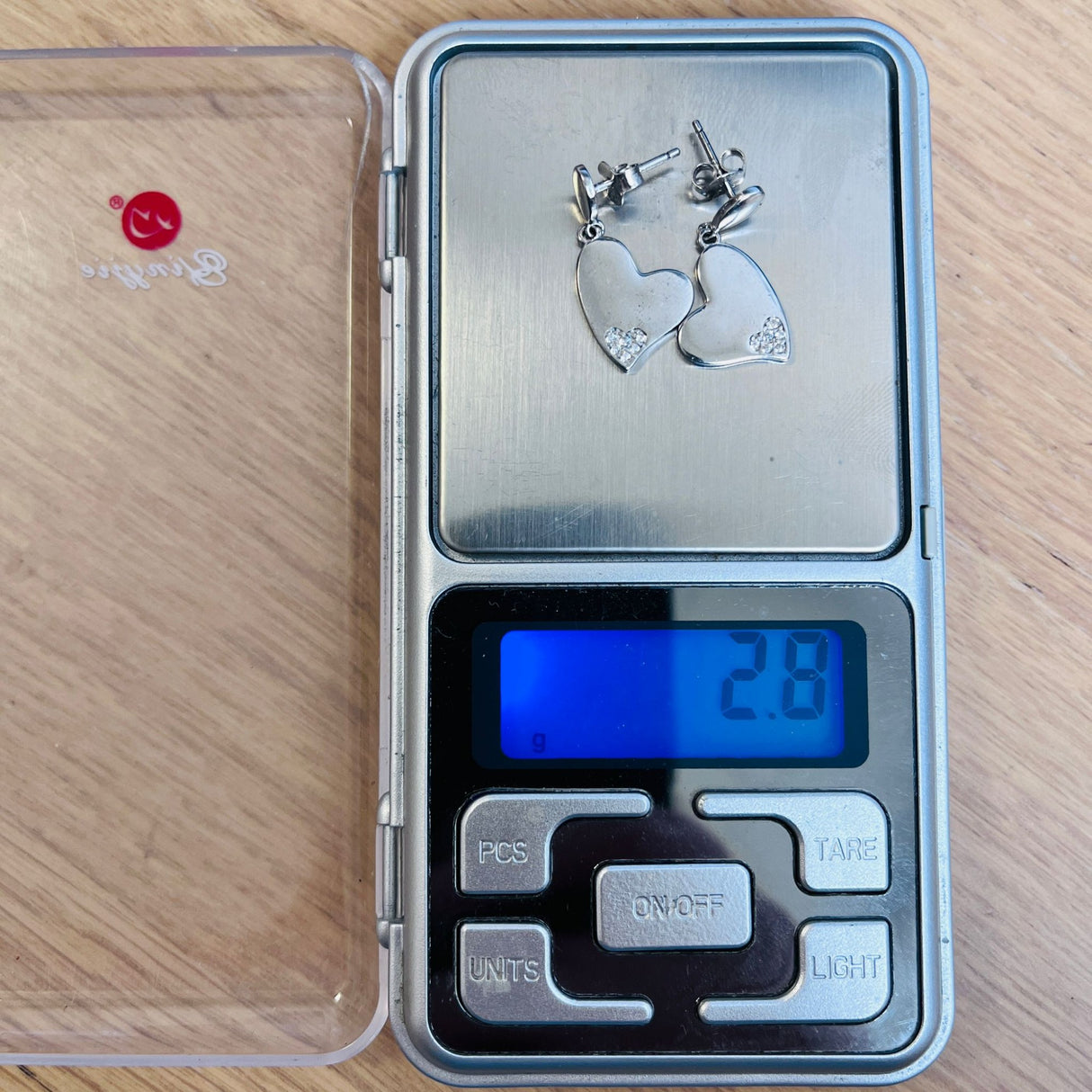 925 ezüst fülbevaló Jolie ezüst, 2,8 G