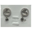 Cercei din Argint 925, Love in Cerc, Jolie Silver - vivimall.ro