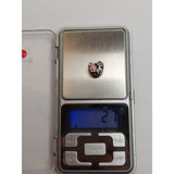 925 Sterling Ezüst Szív Medál Virágokkal, Jolie Ezüst, 2.7G