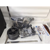 Motocicleta Electrica cu 2 Roti Mari si 2 Roti Ajutatoare, Vivimall, Acumulator Incarcare, Anti-Rasturnare, Lumini, Muzica, Motor:380, Baterie 6V4.5, 41.5x70x34 cm, 4.5 Kg, 3 Ani+, Gri Negru - vivimall.ro