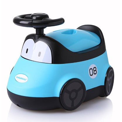 Olita Pentru Copii, +1An, Portabila, Design Masinuta Cu Capac, Model Prietenos, Non-Toxic, Compartiment Detasabil, Usor De Curatat - vivimall.ro