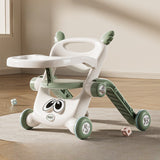 Antemergator pentru Copii 8 in 1, Vivimall, Multifunctional, cu Maner de Impingere Detasabil, Scuter, Trotineta, Scaun Reglabil, Tavita Detasabila, Stabil, Antiderapant, 4 Roti, 56x44x64cm, 9-12 Luni, Verde - vivimall.ro