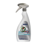 Spray dezinfectant CIF Professional Alcohol 77%, flacon 750 ml, vedere frontală cu etichetă