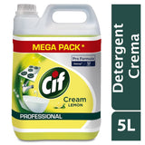 Pachet CIF Professional Lemon 2×5 L pe raft depozit, vedere laterală