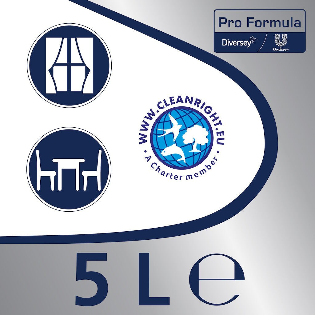 CIF Professional Glass & Multi Surface – Detergent Geamuri si Suprafete 5 L - vivimall.ro