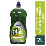 Detaliu etichetă CIF Professional Lemon – instrucțiuni dozaj și informații ingrediente