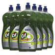 Pachet CIF Professional Lemon 6x2 L, detergent lichid pentru vase, vedere frontală produs