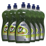 Pachet CIF Professional Lemon 6x2 L, detergent lichid pentru vase, vedere frontală produs
