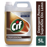 Detergent CIF Pro Formula pentru parchet impermeabilizat, detaliu capac și dozator