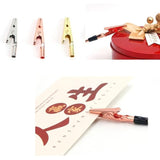 Clema mini pentru fixarea bijuteriilor, Vivimall, din Metal, Ajutor pentru Bratari, Incuietori, Fermoare, Ajustare, Clema pentru Gura, 15.5 cm, Auriu Rose - vivimall.ro