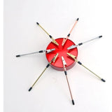 Clema mini pentru fixarea bijuteriilor, Vivimall, din Metal, Ajutor pentru Bratari, Incuietori, Fermoare, Ajustare, Clema pentru Gura, 15.5 cm, Auriu Rose - vivimall.ro