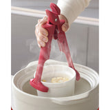 Cleste Anti-Oparire, Flippy, Rezistent la Temperaturi Ridicate, 24 x 6.5 cm, Rosu