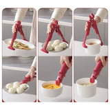 Cleste Anti-Oparire, Flippy, Rezistent la Temperaturi Ridicate, 24 x 6.5 cm, Rosu