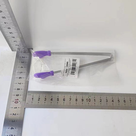 Cleste Creativ pentru Mancare, Vivimall, Model Manusi din Silicon, 14.5x3 cm, Rezistent la Temperaturi Inalte si Coroziune, Mov - vivimall.ro