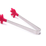 Cleste Creativ Pentru Mancare, Model Manute Din Silicon, 14.5X3 Cm, Rezistent La Temperaturi Inalte Si Coroziune - vivimall.ro