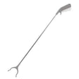 Clește colectare deșeuri Vivimall, 96,5 cm, metal și plastic, culoare gri, vedere frontală completă