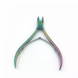 Cleste pentru Unghii si Cuticule, Vivimall, din Otel Inoxidabil, Protectie Varf, 17 x 7 x 2 cm, Multicolor - vivimall.ro