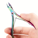 Cleste pentru Unghii si Cuticule, Vivimall, din Otel Inoxidabil, Protectie Varf, 17 x 7 x 2 cm, Multicolor - vivimall.ro