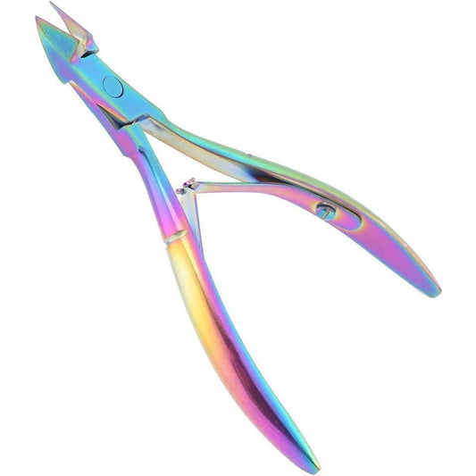 Cleste pentru Unghii si Cuticule, Vivimall, din Otel Inoxidabil, Protectie Varf, 17 x 7 x 2 cm, Multicolor - vivimall.ro