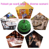 Multifunkcionális fém csengő, mosolygós arccal, recepció, étterem, kávézók