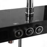 Coloana Dus Afisaj Lcd Inox Negru Sjg/003 - vivimall.ro