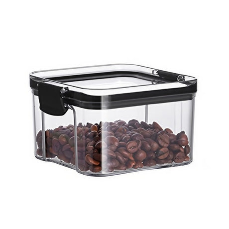 Recipient din Plastic, Vivimall, pentru Alimente/Obiecte, Inchidere Ermetica, 10.2 x 6.6 cm, 460 ml, Transparent - vivimall.ro