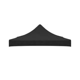 Detaliu material 420D copertină pavilion Flippy, textură rezistentă, greutate 185 g/m², negru