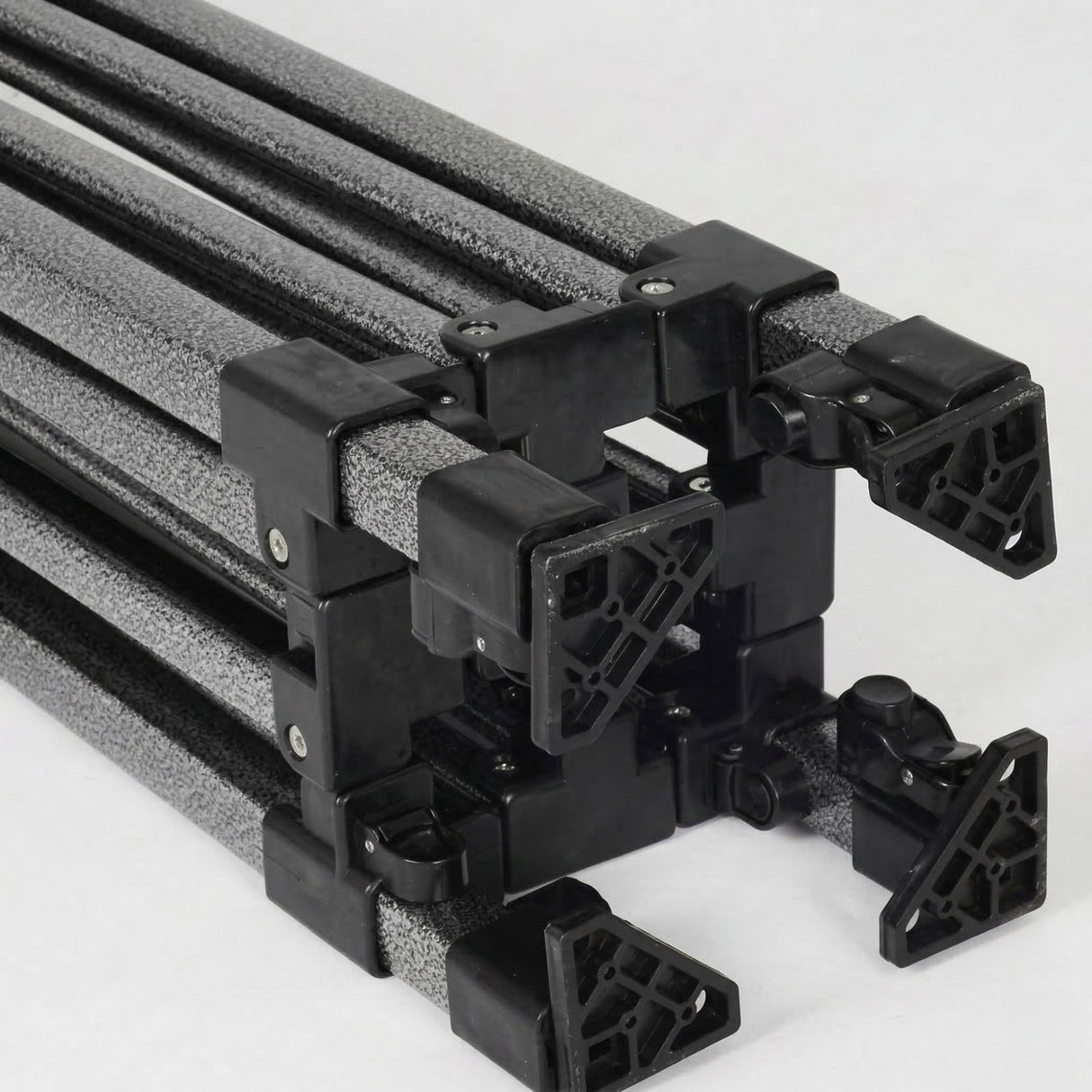 Cort Pavilion 3x3m, Flippy, Cadru Metal Pliabil Ranforsat, Acoperis 420D 280gram/mg PVC Polyester Oxford pentru Curte, Gradina, Evenimente, Albastru - vivimall.ro