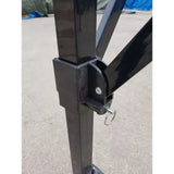 Cort pliabil pentru Evenimente, cadru metalic pentru curte si gradina, 2x2 m, Albastru, Flippy - vivimall.ro