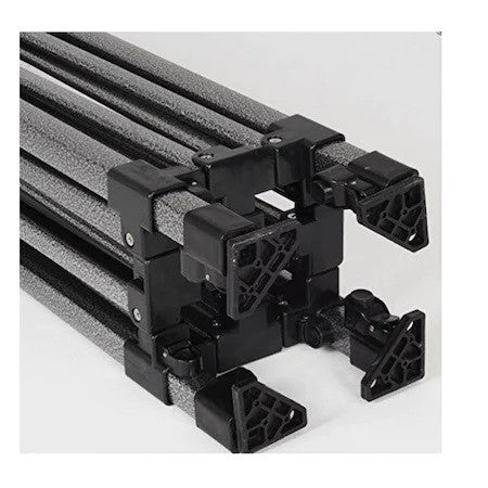 Cort pliabil pentru Evenimente, cadru metalic pentru curte si gradina, 2x2 m, Rosu, Flippy - vivimall.ro